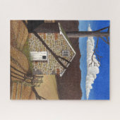 Stone Colonial Spring House Puzzle (Horizontal)