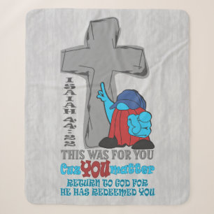 Stone Cross Cuz Matter Isaiah 44:22 T - Shirt Sherpadecke