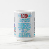 Stone Cross Cuz Matter Isaiah 44:22 Tasse (Mittel)