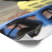 Stone Crusher Monster Truck Print Poster (Ecke)