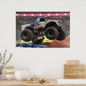 Stone Crusher Monster Truck Print Poster (Küche)