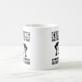 Stone Curling Winter Ice Sport Curler Funny Kaffeetasse (Mittel)
