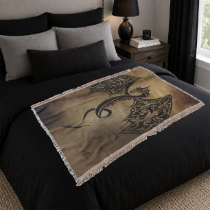 Stone Dragon Tribal Decke