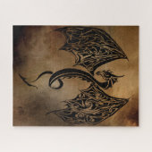 Stone Dragons Tribal Puzzle (Horizontal)