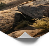 Stone Elephant Ancient Plains Poster (Ecke)