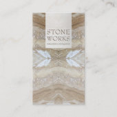 Stone Fabrication Works Luxuriöse Visitenkarte (Vorderseite)