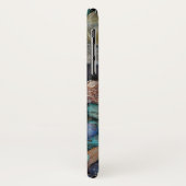 Stone Farbenfrohe Felsgesteine natürliche Beschaff Case-Mate iPhone Hülle (Hinten/Links)