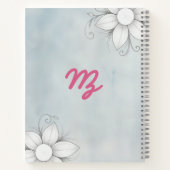 Stone Floral  Notizblock (Rückseite)