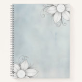 Stone Floral  Notizblock (Vorderseite)