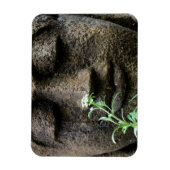 Stone Garden Statue with flower Magnet (Vertikal)