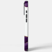 Stone Geode Agate Lila iPhone Case-Mate iPhone Hülle (Rückseite / Links)