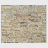 Stone geometrische Muster Geschenkpapier (Flach)