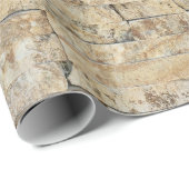Stone geometrische Muster Geschenkpapier (Rolleneckpunkt)