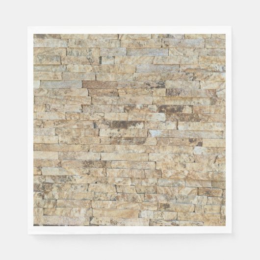Stone geometrische Muster Serviette (Vorderseite)