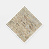 Stone geometrische Muster Serviette (Ecke)