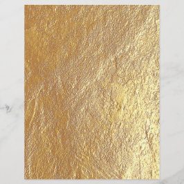 Stone Gold & Silver 2 Side Scrapbook Paper