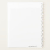 Stone Golem Playing Basketball Planer (Rückseite)