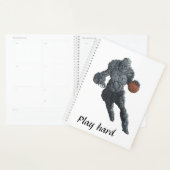 Stone Golem Playing Basketball Planer (Anzeige)