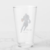 Stone Golem Spielen Basketball Fantasy Glass Cup Glas (Rückseite)