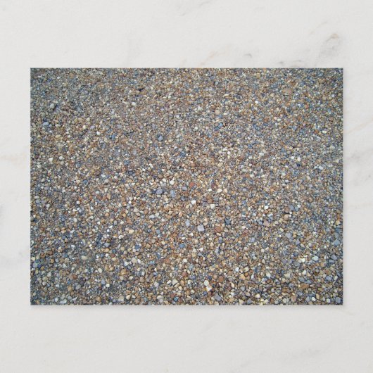 Stone Gravel Texture Postkarte (Vorderseite)