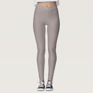 Stone Gray Comfort Leggings für Alltag