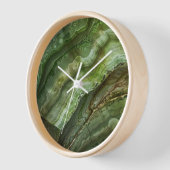Stone Green Agate Marble Uhr (Winkel)
