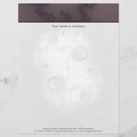 Stone Guardian - Fraktal Art Briefkopf (Vorderseite)