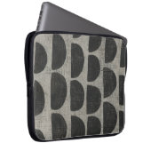 Stone - Halbkreise Laptopschutzhülle (Vorne Rechts)