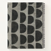 Stone - Halbkreise Notizblock (Rückseite)