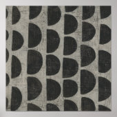 Stone - Halbkreise Poster (Vorne)