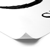 Stone Hands Boxer Poster (Ecke)