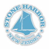 Stone Harbor (Sloop) Aufkleber (Vorderseite)