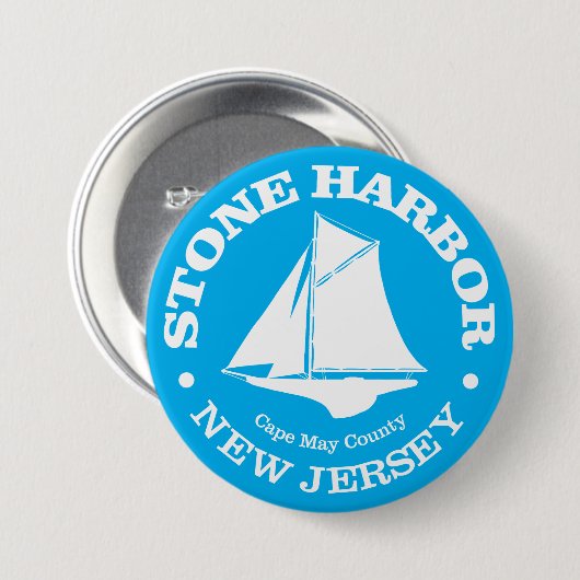 Stone Harbor (Sloop) Button (Vorne & Hinten)