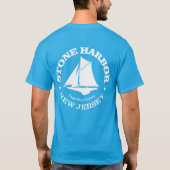 Stone Harbor (Sloop) T-Shirt (Rückseite)