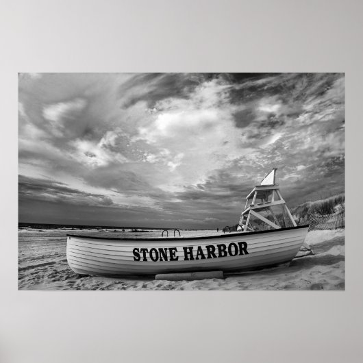 Stone Harbour Beach, NJ Poster (Vorne)