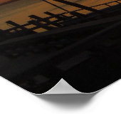 Stone Harbour Sunset Poster (Ecke)