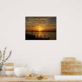 Stone Harbour Sunset Print Poster (Küche)