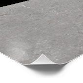 Stone Harmony Abstrakte Japandi Poster (Ecke)