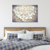 Stone Heart Leinwanddruck (Insitu (Schlafzimmer))