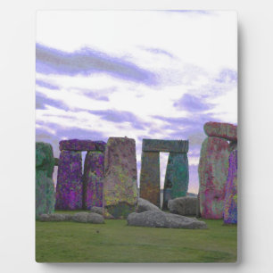 Stone Henge Fotoplatte