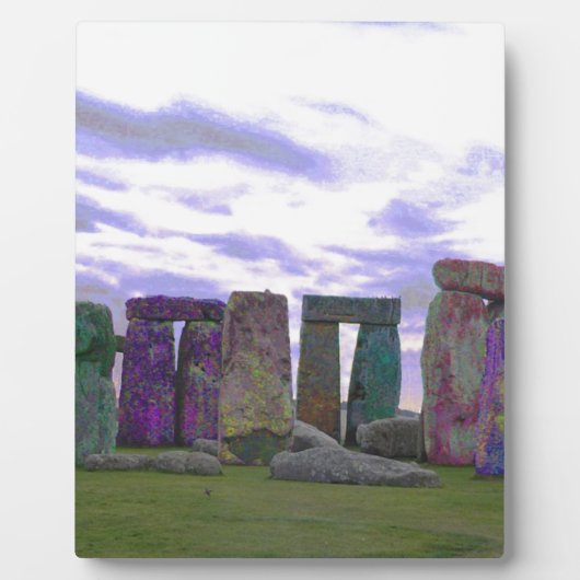 Stone Henge Fotoplatte (Vorderseite)