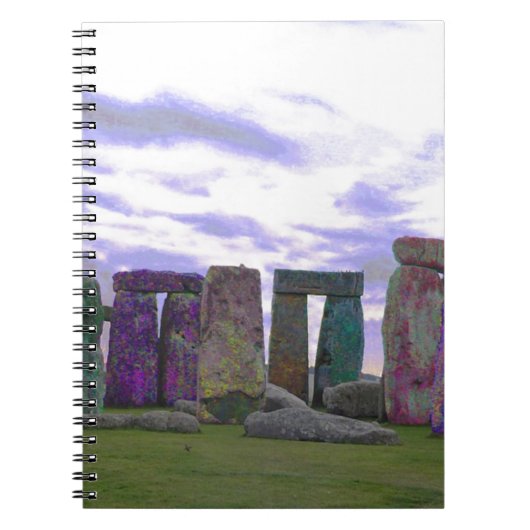 Stone Henge Notizblock (Vorderseite)