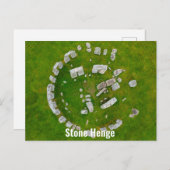 Stone Henge Post Card Postkarte (Vorne/Hinten)