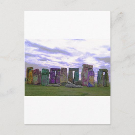 Stone Henge Postkarte (Vorderseite)