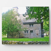 Stone House Plaque Fotoplatte (Vorderseite)