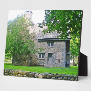 Stone House Plaque Fotoplatte