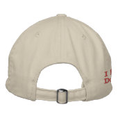 Stone - I Really do Care - USA Bestickte Baseballkappe (Rückseite)