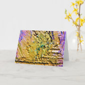 Stone, Karte (Gelbe Blume)