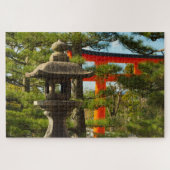 Stone Lantern and Torii Gate Puzzle (Horizontal)