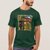Stone Lantern und Torii Gate T-Shirt (Vorderseite)